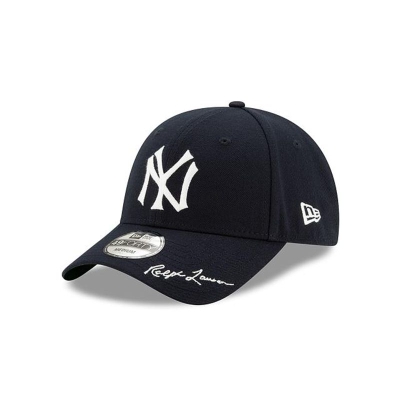 Sapca New Era New York Yankees MLB x Ralph Lauren 49FORTY Fitted - Albastri